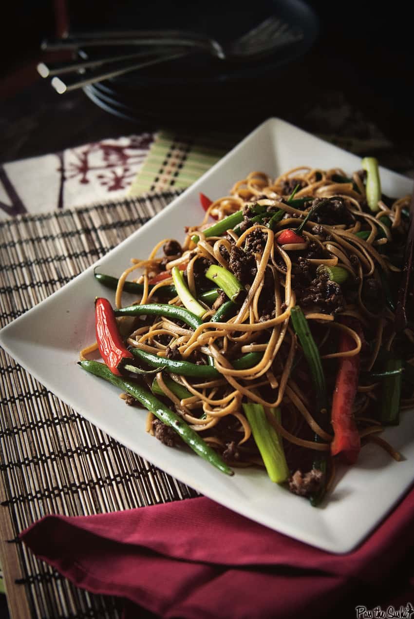 Spicy Szechuan Beef Noodles - girl carnivore