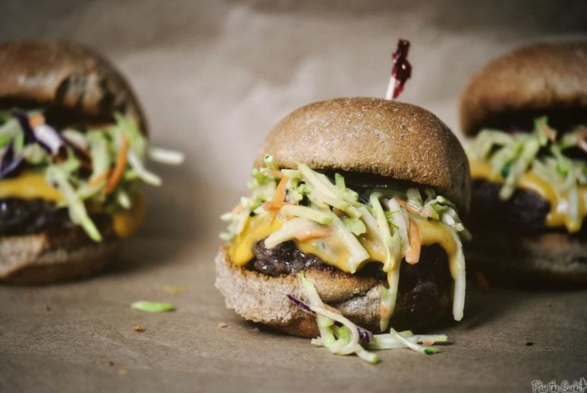 Broccoli Rarebit Burgers | Kita Roberts GirlCarnivore.com