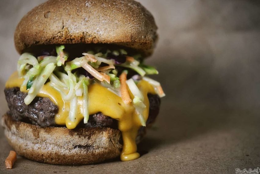 Broccoli Rarebit Burgers | Kita Roberts GirlCarnivore.com