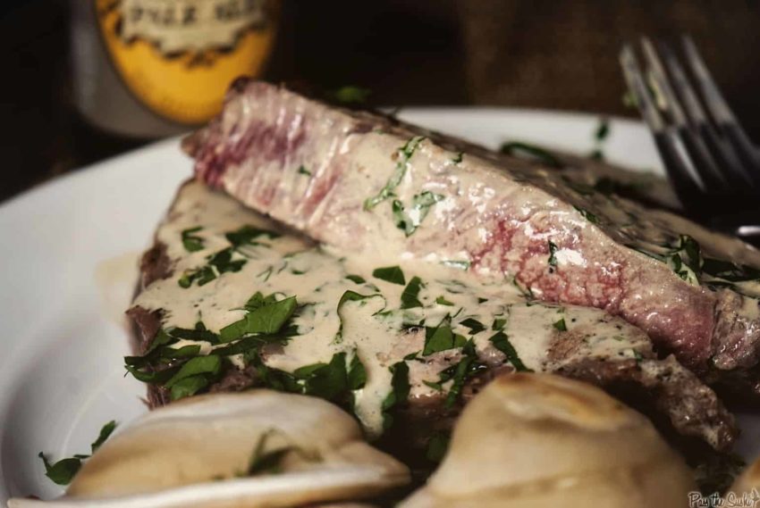 Pairings: Spice up steak au poivre blanc with a glass of mourvèdre