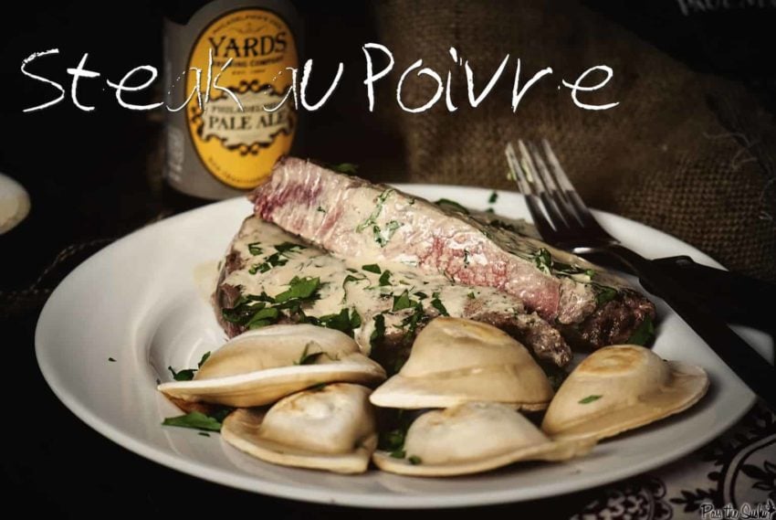 Steak au Poivre | Kita Roberts GirlCarnivore.com