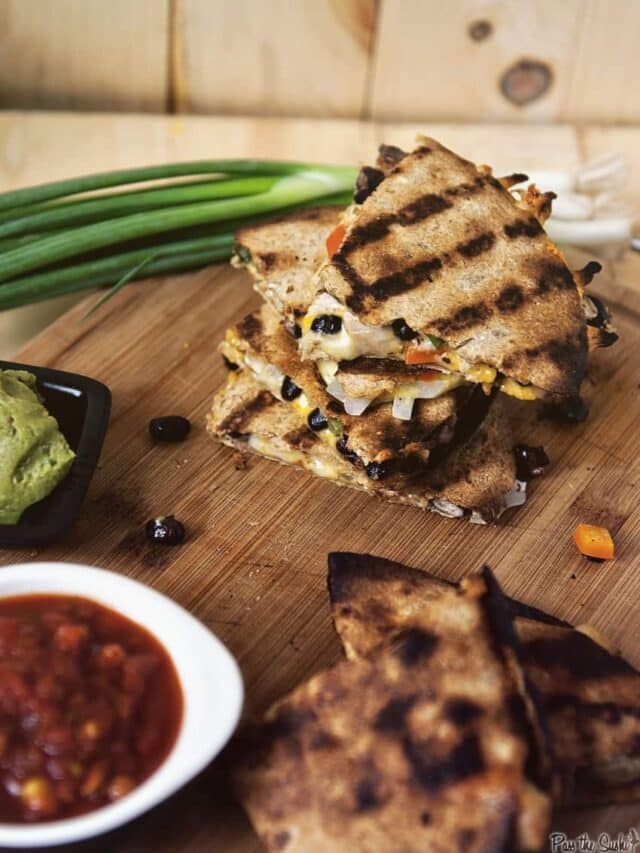 Grilled Chicken Quesadillas Story