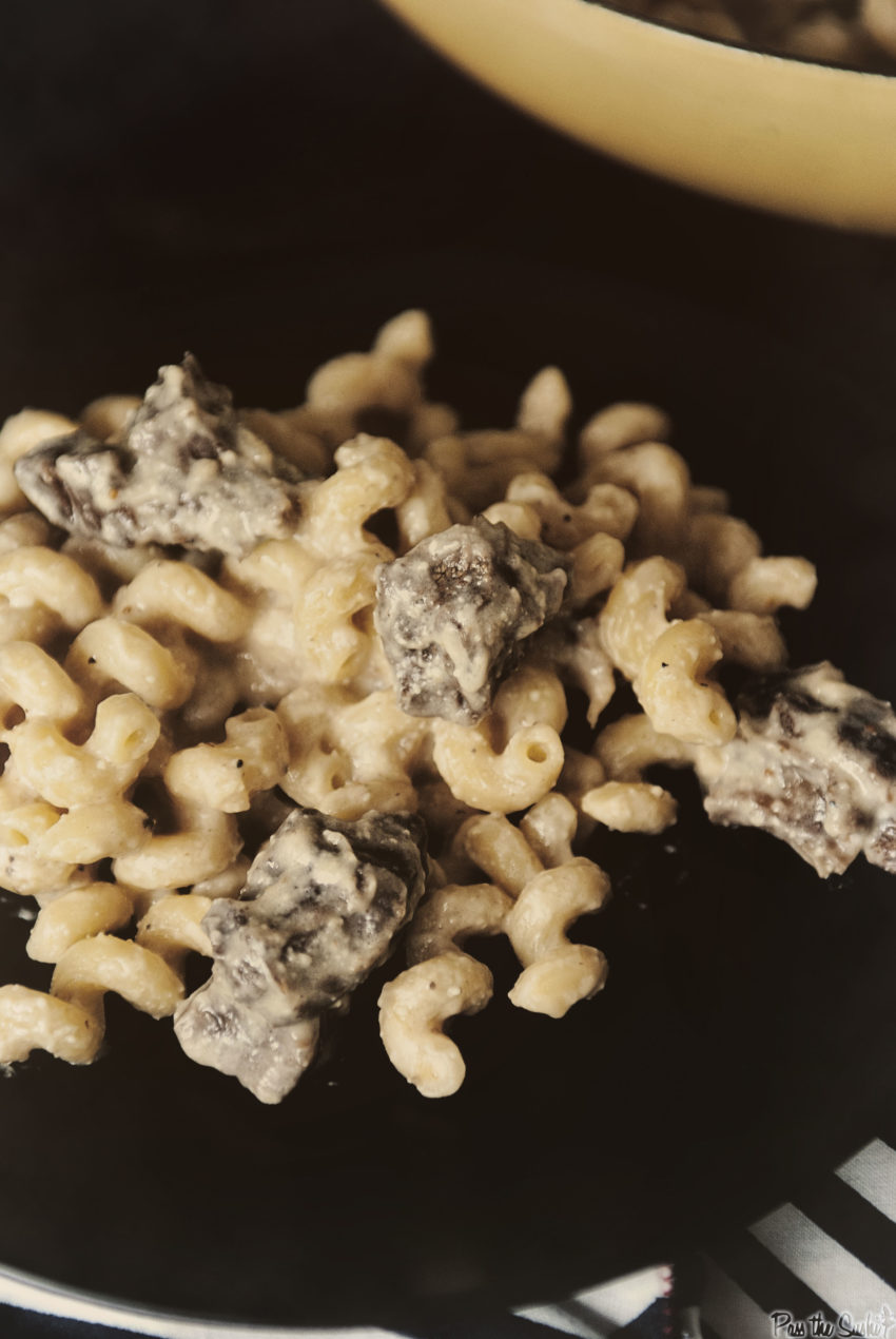 Bourbon Braised Short Ribs with Honey and Fig Mac and Cheese | Kita Roberts GirlCarnivore
