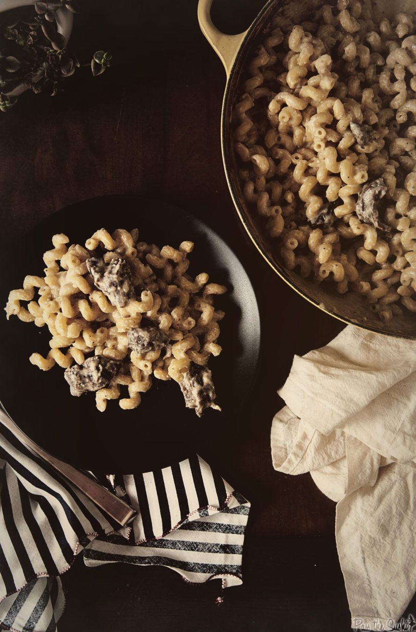 Bourbon Braised Short Ribs with Honey and Fig Mac and Cheese | Kita Roberts GirlCarnivore.com