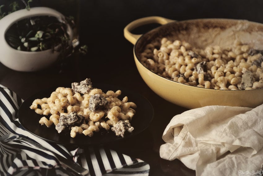 Bourbon Braised Short Ribs with Honey and Fig Mac and Cheese | Kita Roberts GirlCarnivore.com