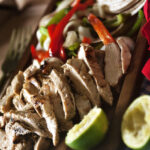 Charcoal Grilled Chicken Fajitas | Kita Roberts GirlCarnivore.com