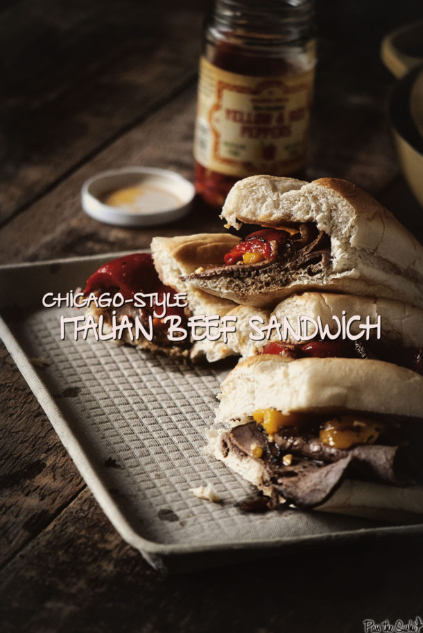 Chicago Italian Beef Sandwich Girl Carnivore