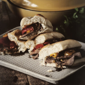 Chicago Italian Beef Sandwich | Kita Roberts GirlCarnivore.com