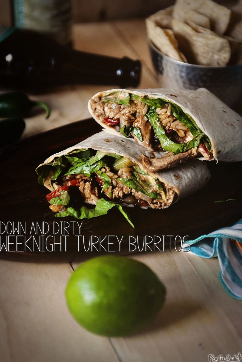 Weeknight Turkey Burritos | Kita Roberts GirlCarnivore.com