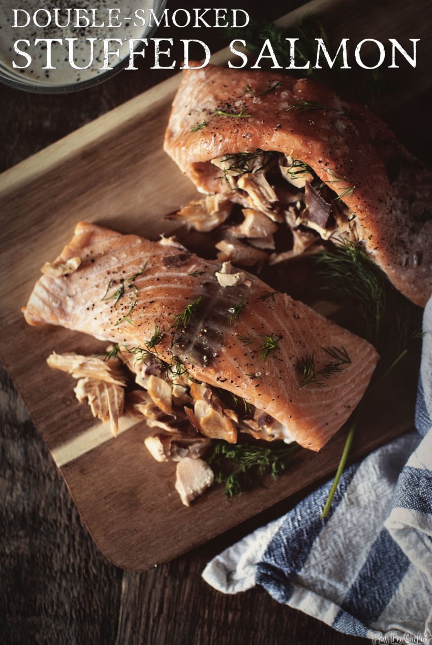 Double-Smoked Stuffed Salmon | Kita Roberts GirlCarnivore.com