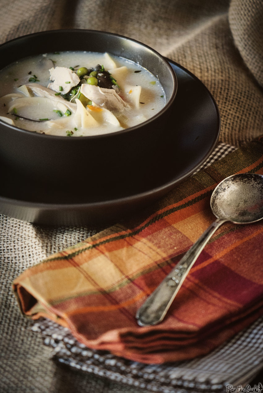 Slow Cooker Creamy Chicken Noodle Soup
