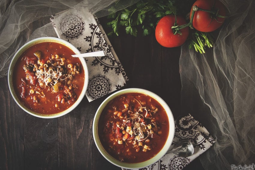 Pasta e Fagioli | Kita Roberts GirlCarnivore.com