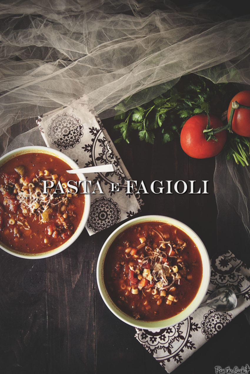 Pasta e Fagioli | Kita Roberts GirlCarnivore.com