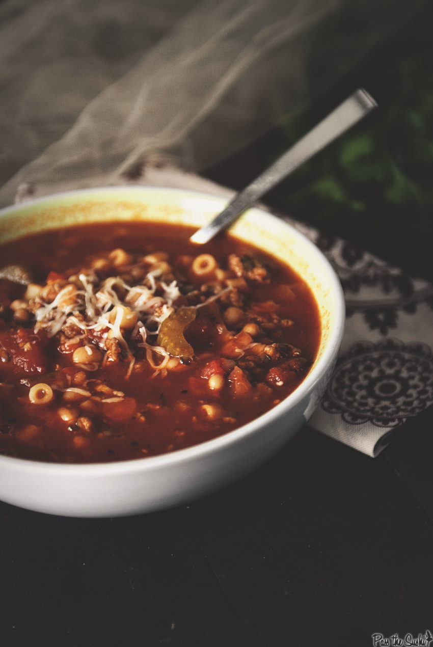 Pasta e Fagioli | Kita Roberts GirlCarnivore.com