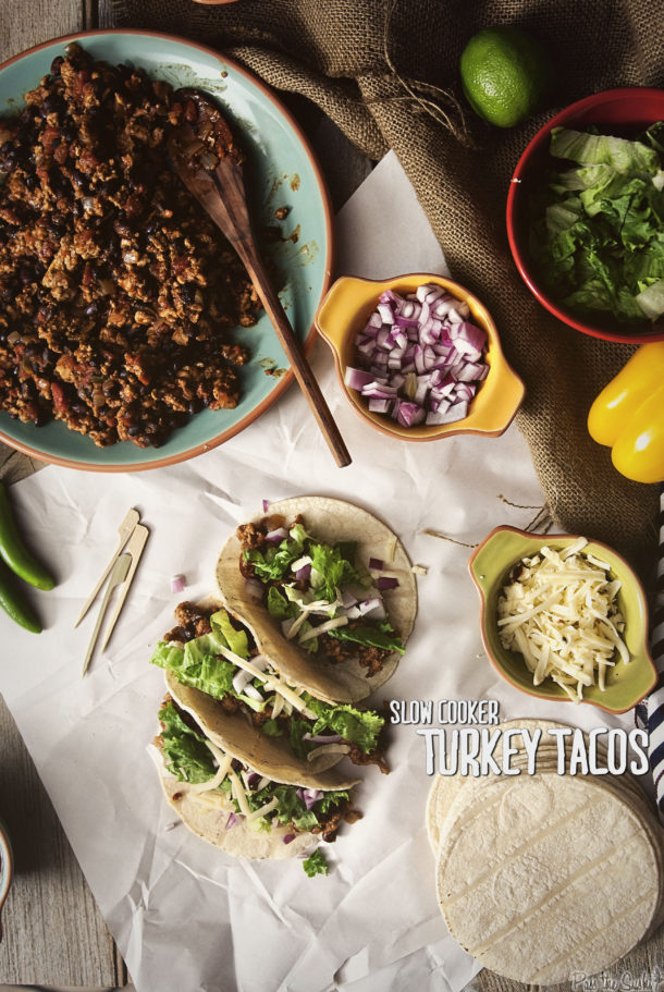 Slow Cooker Turkey Tacos Kita Roberts