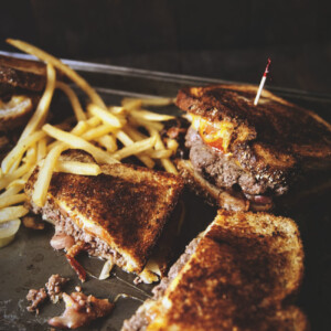 Grilled Cheese Burger | Kita Roberts GirlCarnivore.com