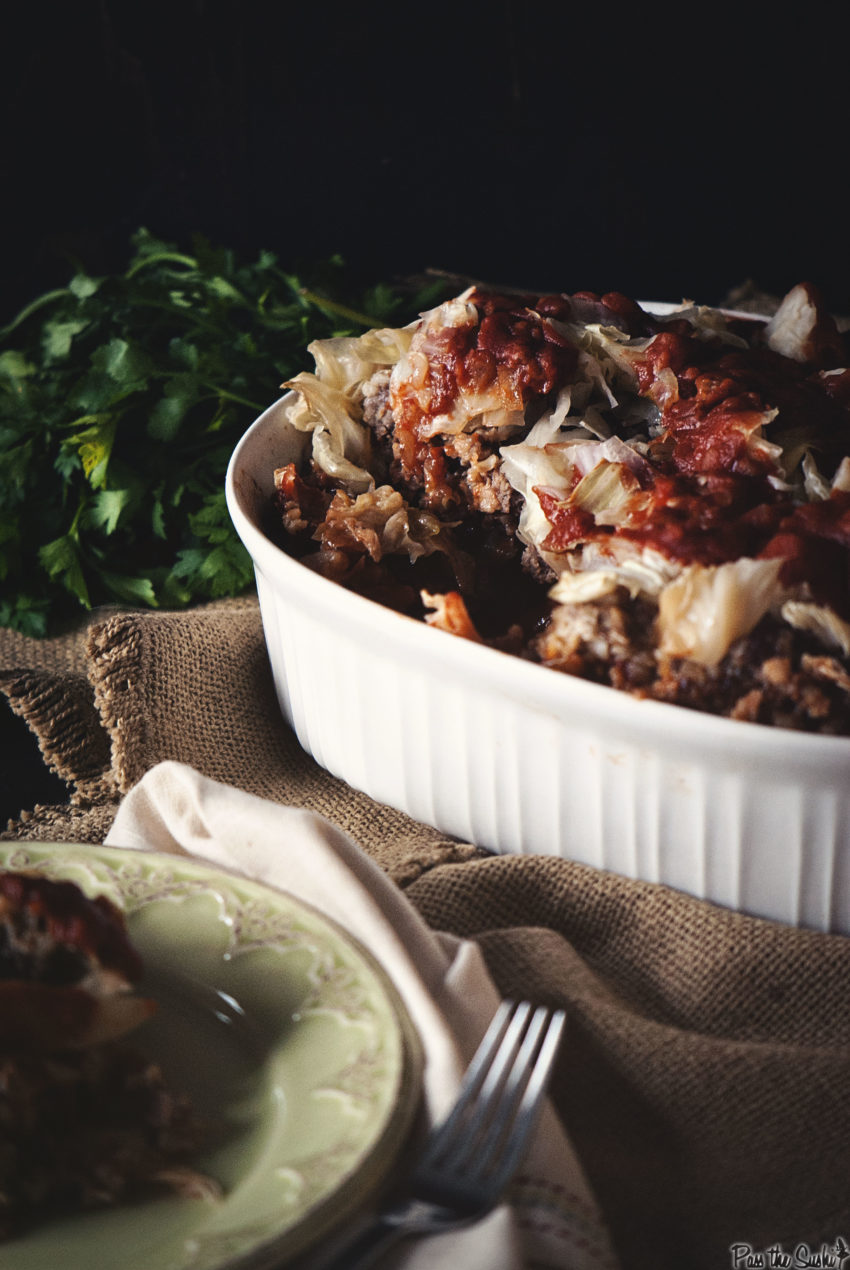 Slow Cooker Stuffed Cabbage