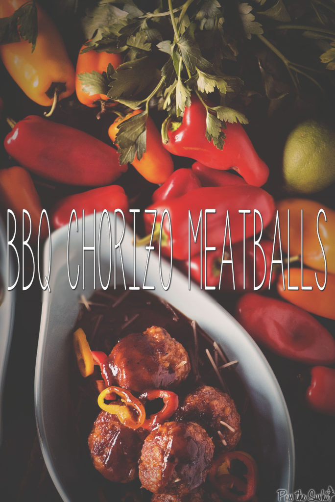 BBQ Chorizo Meatballs | Kita Roberts GirlCarnivore.com