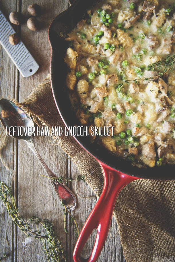 Leftover Ham and Gnocchi Skillet Kita Roberts