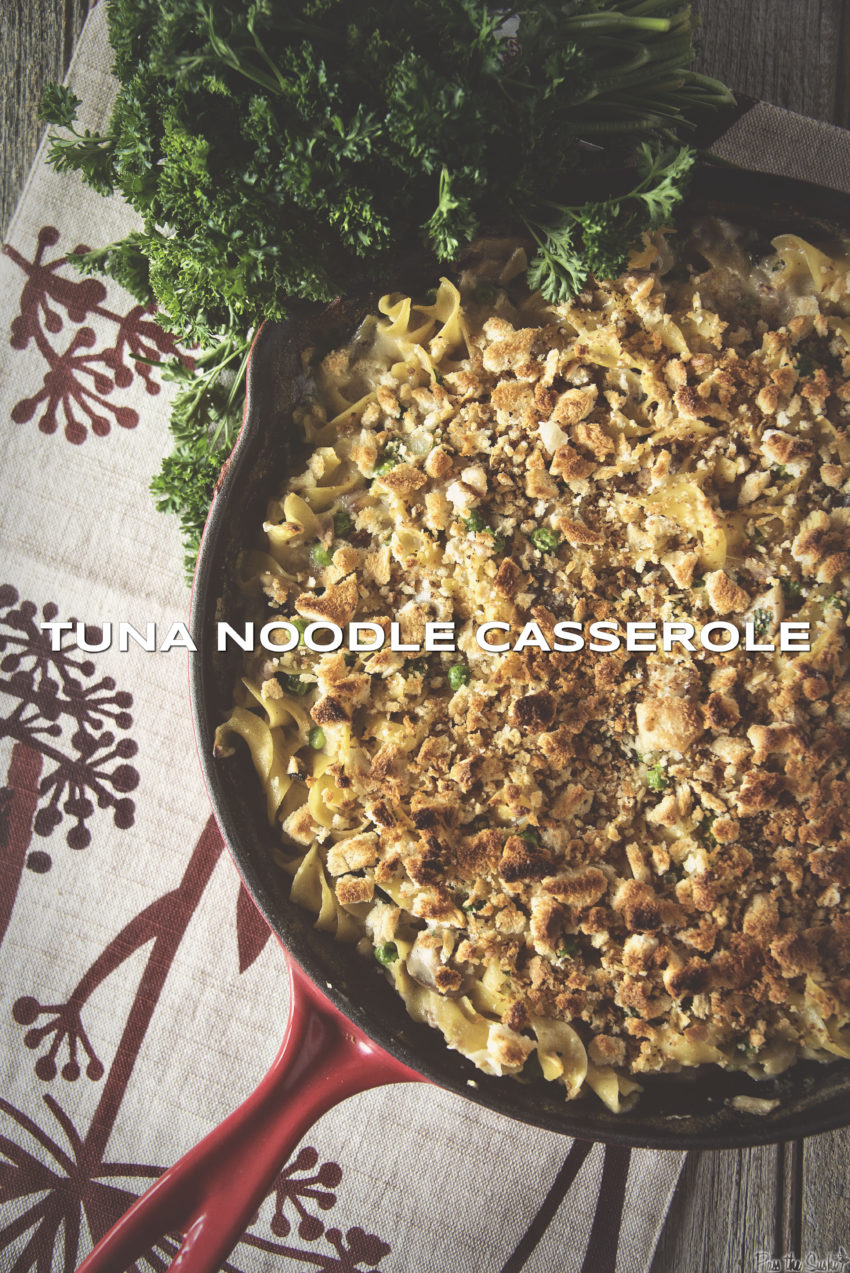 Tuna Noodle Casserole | Kita Roberts GirlCarnivore.com