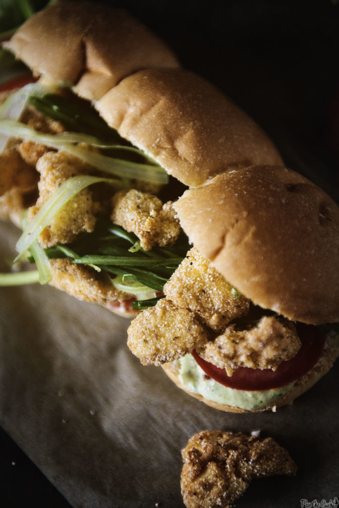 Fried Catfish Po'boys with Spicy Remoulade Sauce | Kita Roberts GirlCarnivore.com