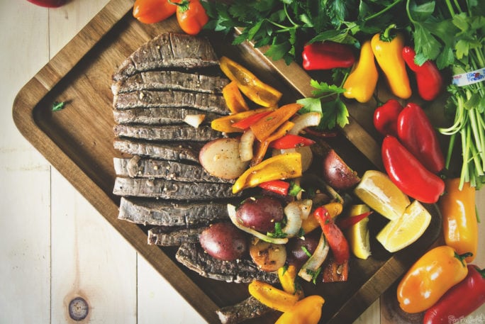 Grilled Steak and Peppers | Kita Roberts GirlCarnivore.com