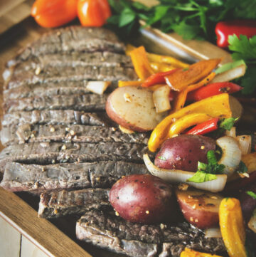 Grilled Steak and Peppers | Kita Roberts GirlCarnivore.com