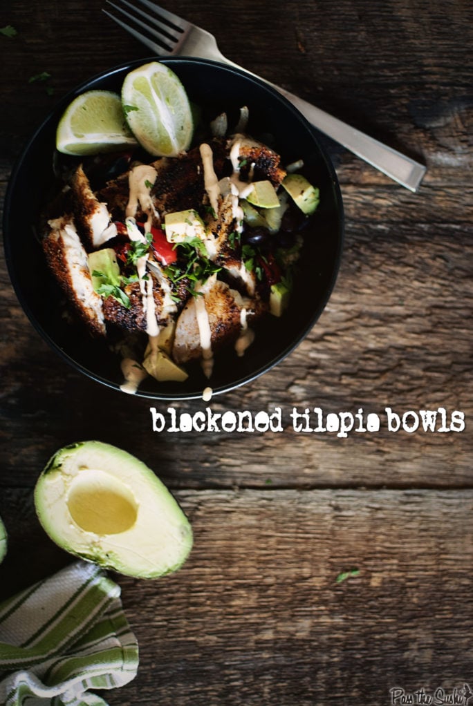 Blackened Tilapia Bowls | Kita Roberts GirlCarnivore