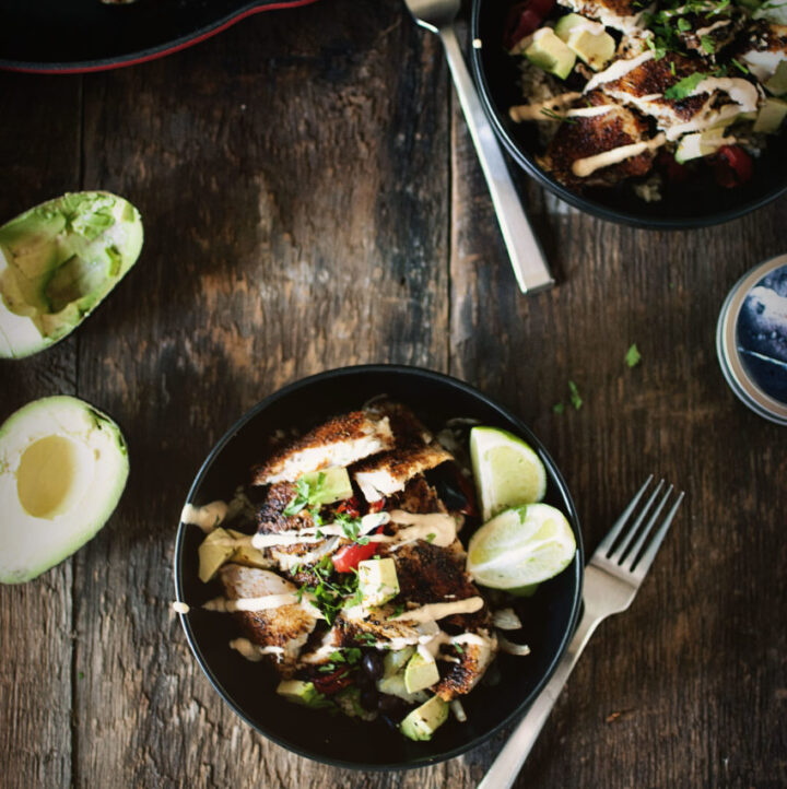 Blackened Tilapia Bowls Girl Carnivore