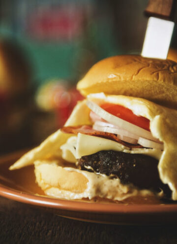 X-Tudo Brazilian Everything Burger | Kita Roberts GirlCarnivore.com