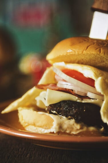X-Tudo Brazilian Everything Burger | Kita Roberts GirlCarnivore.com