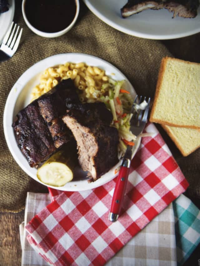 Brown SugarRubbed Baby Back Ribs Story Girl Carnivore