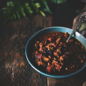 Slow Cooker Turkey Chili | Kita Roberts GirlCarnivore.com