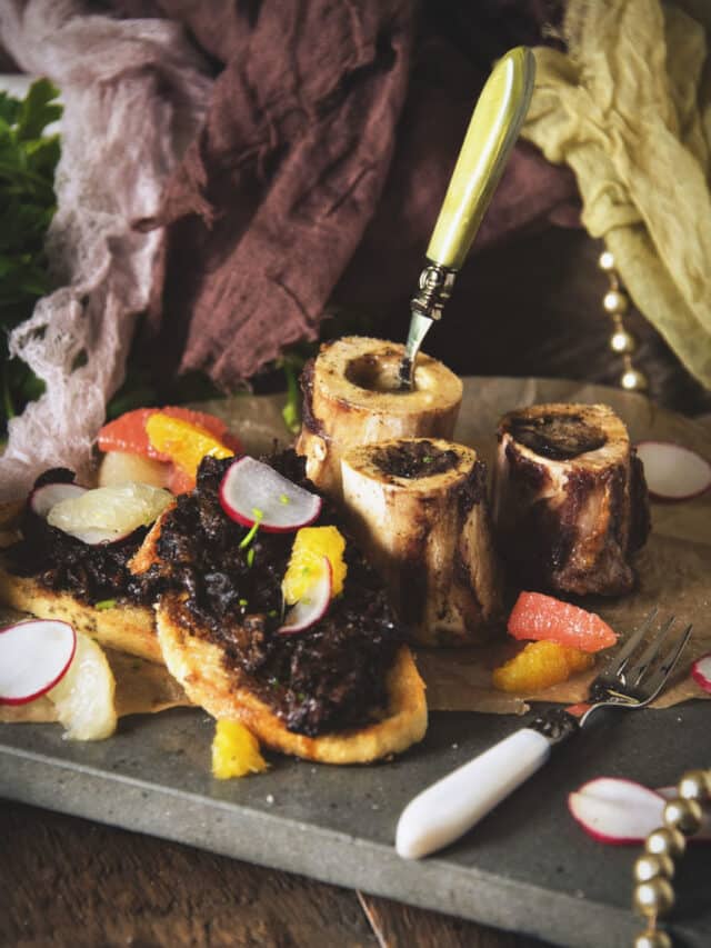 Bone Marrow with Oxtail Marmalade Story Girl Carnivore