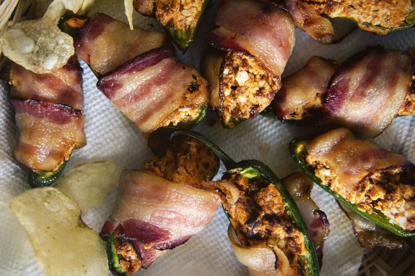 Bacon Cherry Jam Jalapeño Poppers – Coconut & Lime