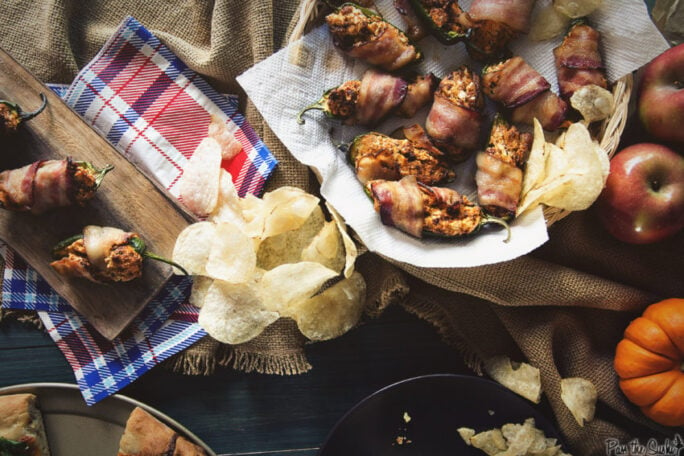  Bacon Innpakket Chorizo Fylt Jalapeno Poppers | Kita Roberts GirlCarnivore.com