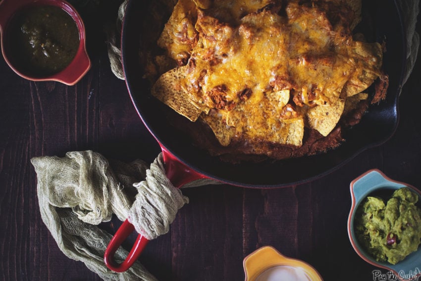 Chicken Enchilada Nachos | Kita Roberts GirlCarnivore