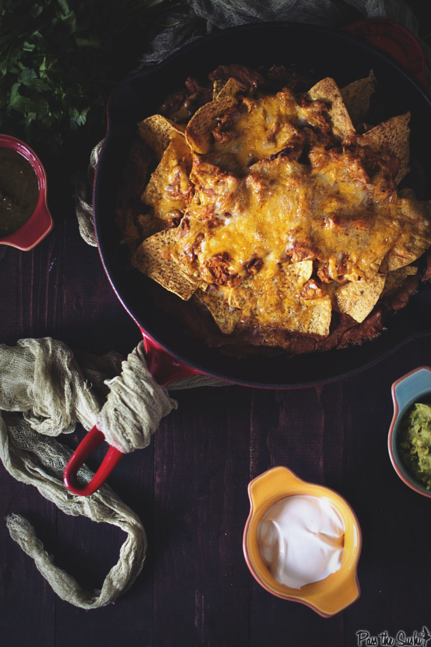 Chicken Enchilada Nachos | Kita Roberts GirlCarnivore