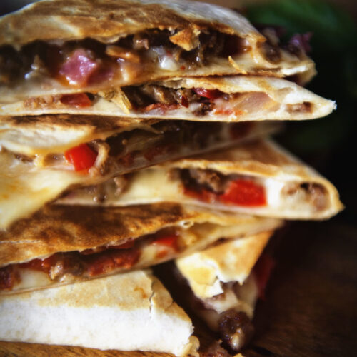 Meat Lovers Quesadilla Kita Roberts Girl Carnivore