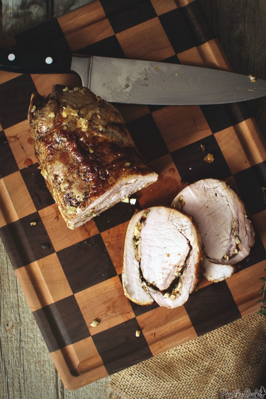 Garlic Pork Roast | Kita Roberts GirlCarnivore.com