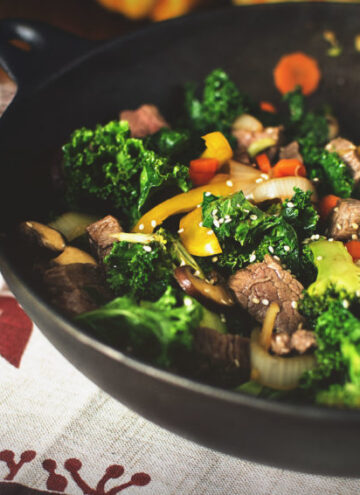 Steak and Broccoli Stir Fry | Kita Roberts GirlCarnivore.com