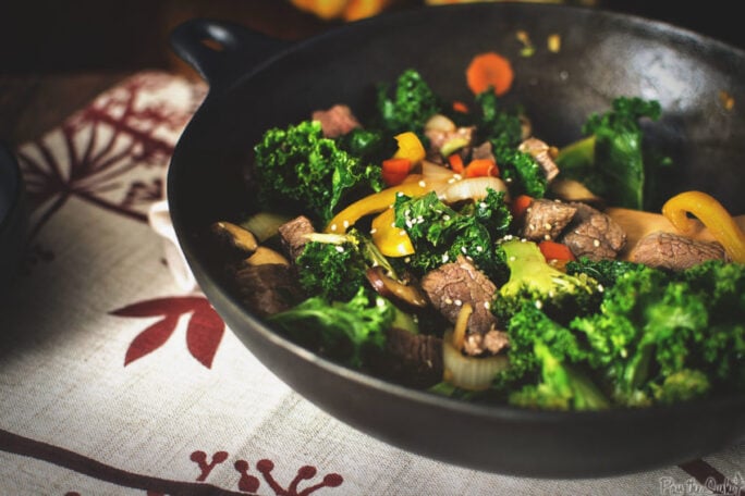 Just look at the bright greens in this Steak and Broccoli Stir Fry 