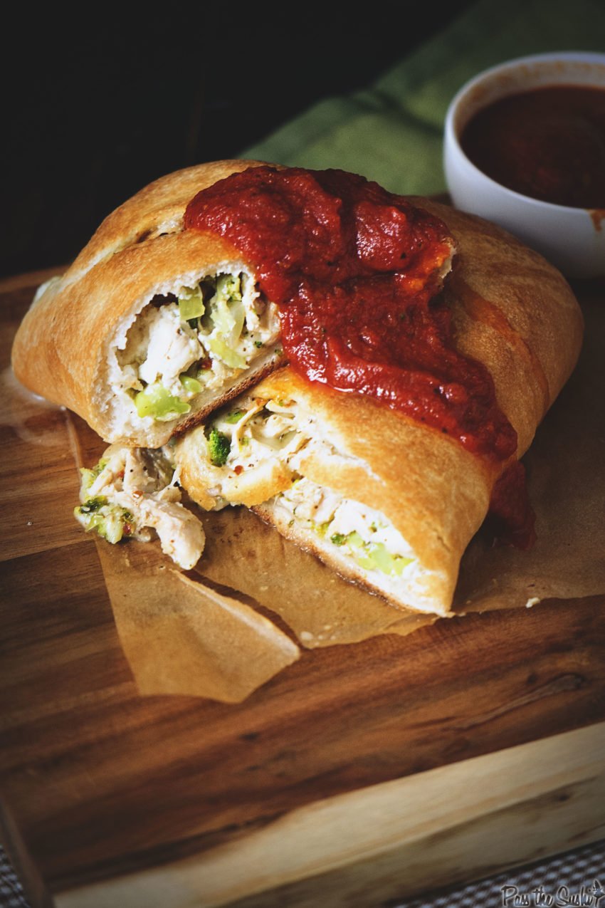 Weeknight Chicken and Broccoli Stromboli | Kita Roberts GirlCarnivore