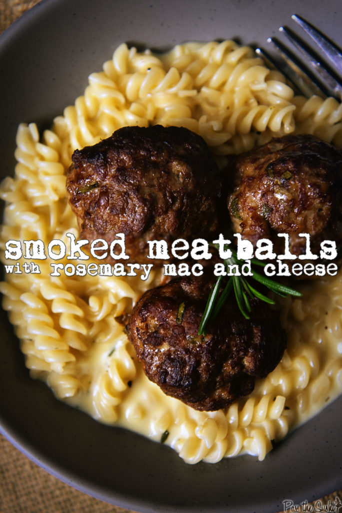 Rosemary-Smoked Meatballs | Kita Roberts GirlCarnivore.com