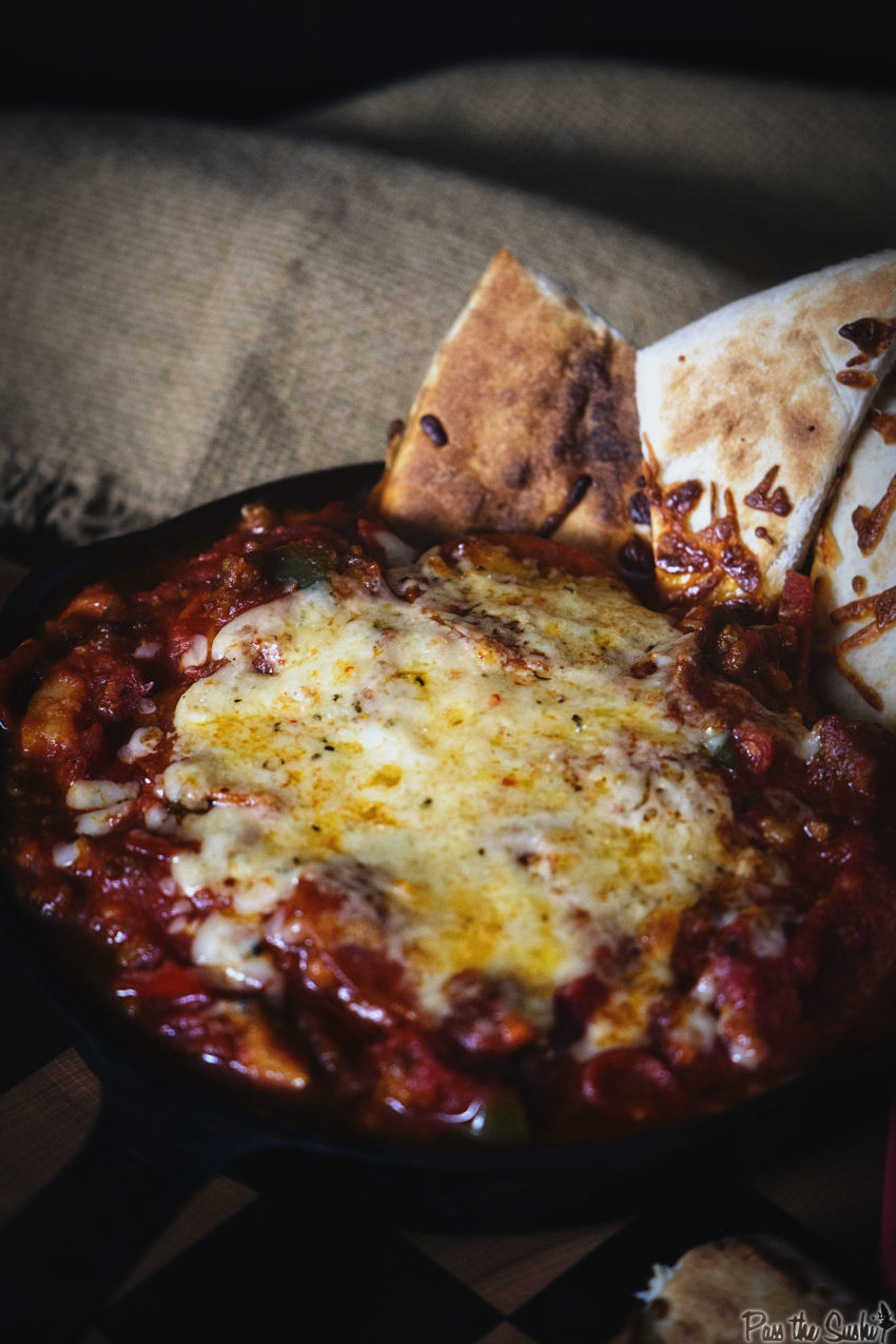 Slow Cooker Pizza Dip - The Magical Slow Cooker