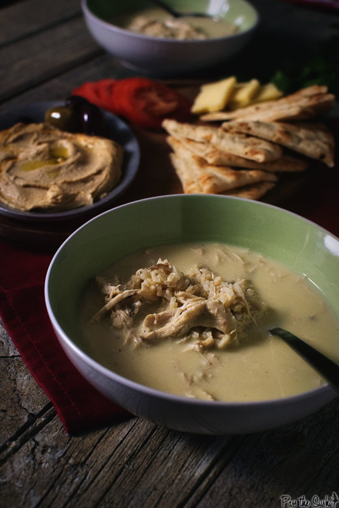 Just look at the pile of chicken in this soup! You might want a fork!