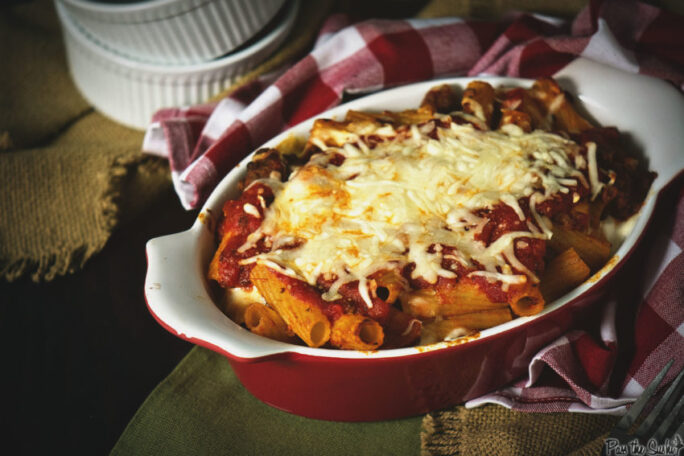 Three Cheese Sausage Rigatoni Bake | Kita Roberts | Girl Carnivore