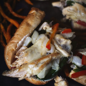 Chicken Cheesesteaks | Kita Roberts GirlCarnivore.com