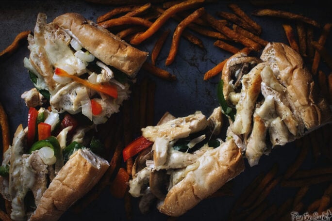 Chicken Cheesesteaks | Kita Roberts GirlCarnivore.com