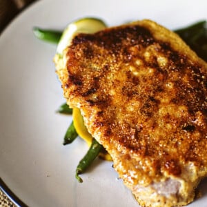 Cornmeal Coated Skillet Pork Chops | Kita Roberts GirlCarnivore.com